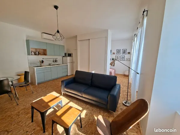 Studio 37 m² NEUF à Bourg-Saint-Andéol (Site du Triscatin) - Confort & Flexibilité
