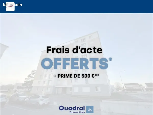 Appartement 2 pièces 57 m²