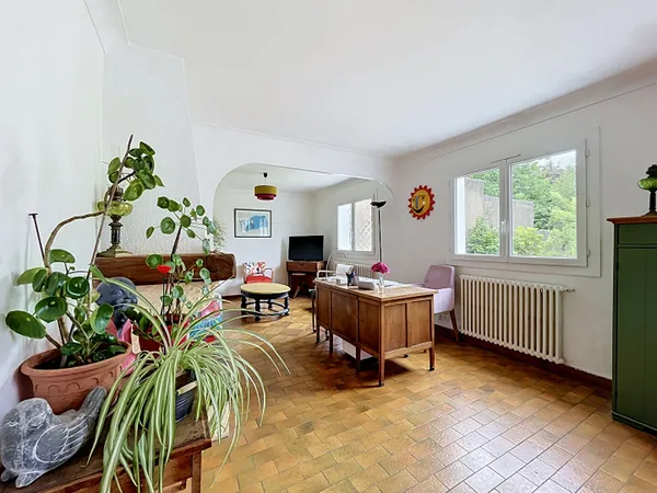 Maison 4 chambres et 1 bureau à Nantes Chantenay avec jardin et garage