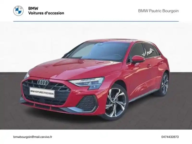 Audi A3 sportback 35 tfsi 150ch hybride s line s tronic 7