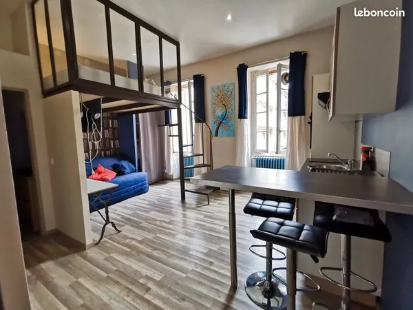 Studio 1 pièce 24 m²