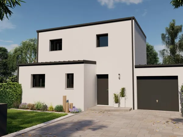 Terrain + maison 102 m²