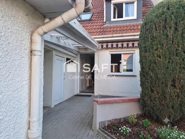 Maison T4 avec jardin, garage et cheminée