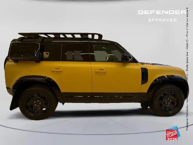 Land Rover Defender 110 2.0 p300e phev trophy edition deep sandglow — photo 4