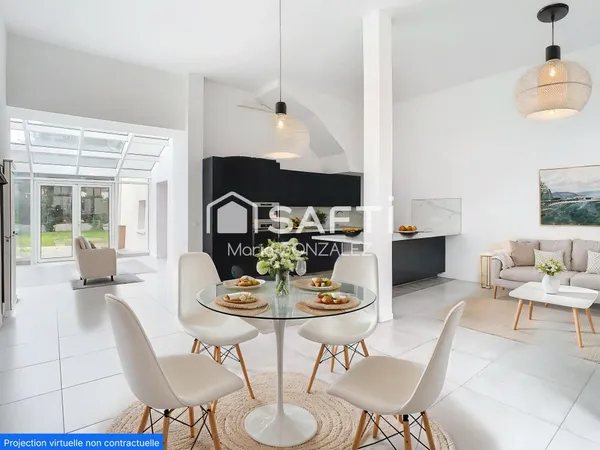 Maison 4 ch rénovée au coeur du bourg !