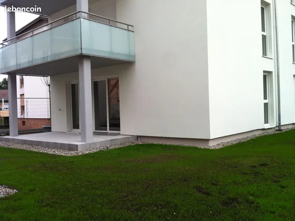 Brunstatt, appartement F3, 71m2, avec accès PMR dans résidence BBC