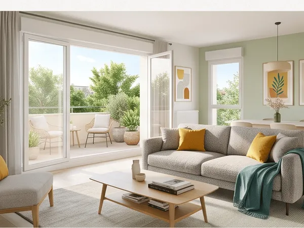 Appartement 3 pièces 74 m²