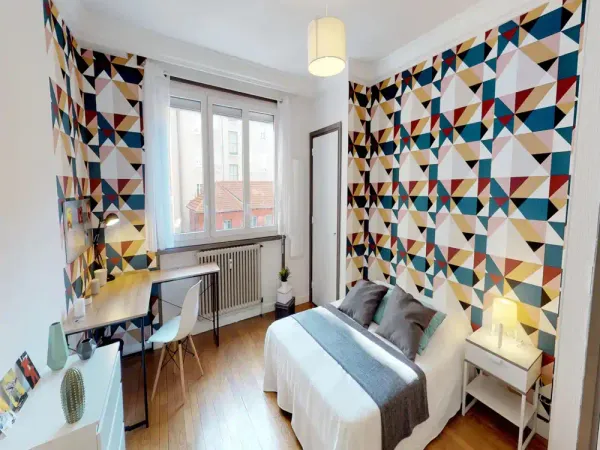 Loue chambre en colocation dans appartement