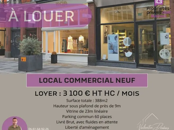 Local commercial 388 m²
