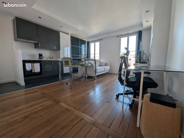🏡 Studio meublé 30 m² - Bail mobilité - Paris 13e