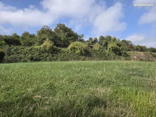 Terrain 1 000 m² Aumale
