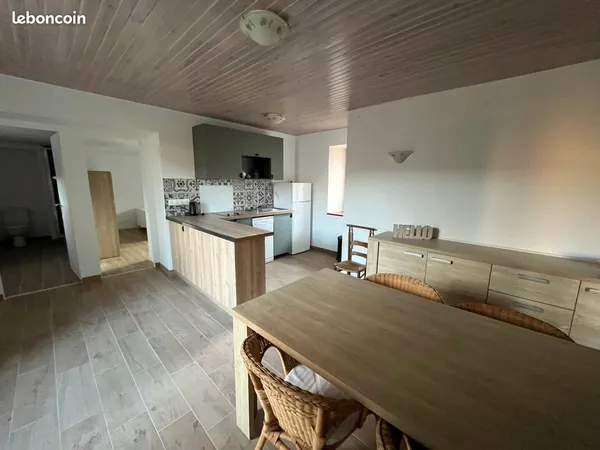 Appartement meublé libre 1er oct 2026