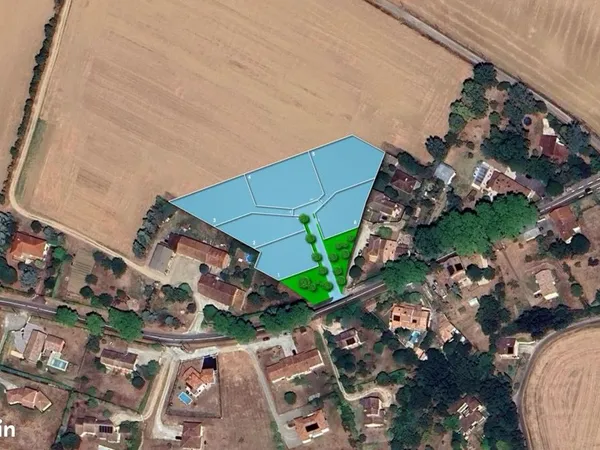 Terrain 900 m² Baziege