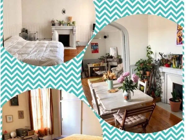 Coloc étudiante Melun Île - 3 ch. 18m² - Proche Assas & RER - 410