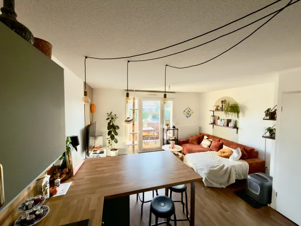 Vends appartement rénové avec balcon