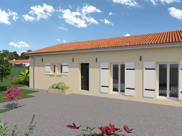 Maison + Terrain sur BOURG SUR GIRONDE