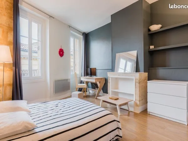 Beau T1 quartier St Pierre