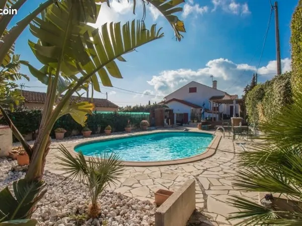 Maison 90m2 proche mer avec piscine