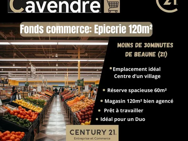 Épicerie 120 m² BEAUNE