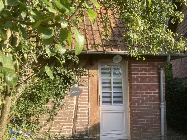 Loue 2 pièces meublés "mezzanine" authentiques, dans maison picarde à Rue - 40m²