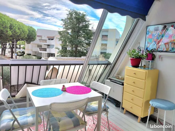 Studio 1 pièce 21 m²