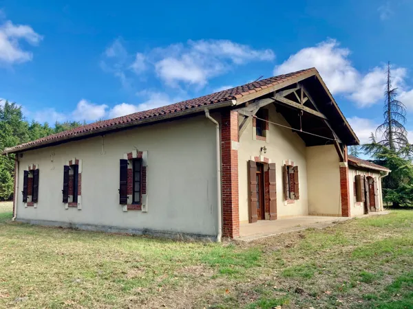 MAISON LANDAISE PLAIN PIED AVEC DEPENDANCE ET TERRAIN