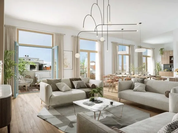 Magnifique 4 pièces duplex en dernier étage