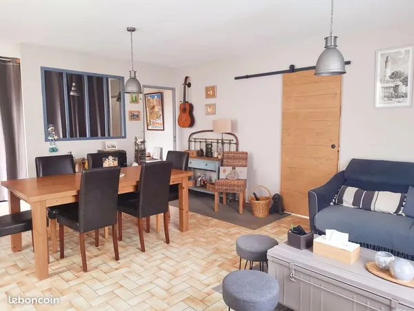 Maison de plain-pied 88m² + garage 30m²