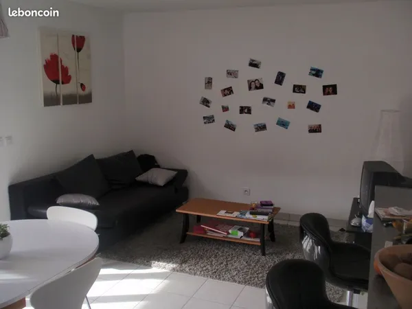 Appart t2 brignais+garage+chauffage inclus