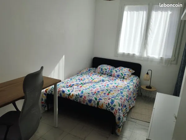 Colocation Etudiante rénovée - quartier gare sud - chambres disponibles