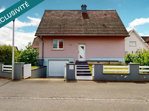 EXCLUSIVITÉ  MAISON FAMILIALE 120 m²  QUARTIER RÉSIDENTIEL CALME  VIEUX-THANN