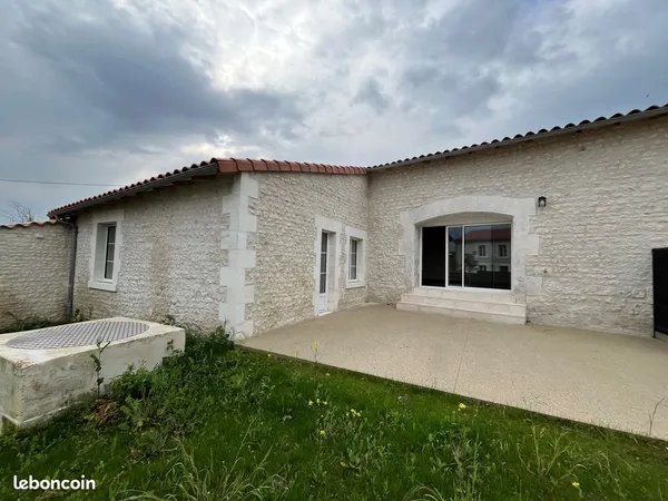 Maison 114 m² entièrement rénovée - 4 chambres - Segonzac