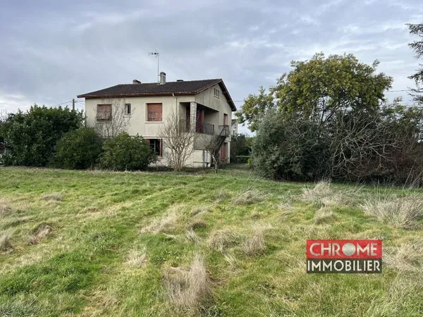 Maison sur 2 niveaux à 5 mn de Marmande
