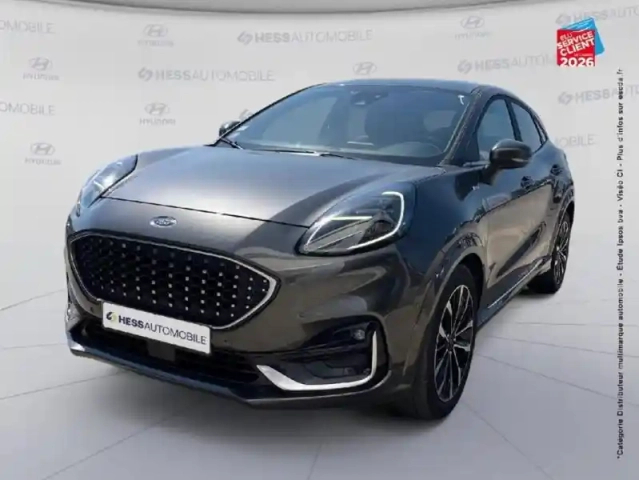Ford Puma 1.0 ecoboost 125ch s&amp;s mhev st-line vignale powershift sieges chauf/cuir gps