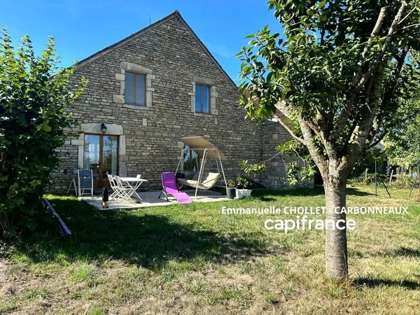 Maison à vendre entre PRECY-SOUS-THIL et VITTEAUX - environ 95 m², deux chambres, mezzanine et jardi
