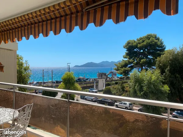 Grand 2 pièces Cannes vue mer