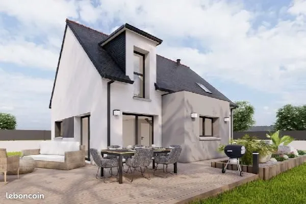 Maison 110 m² Kerlaz
