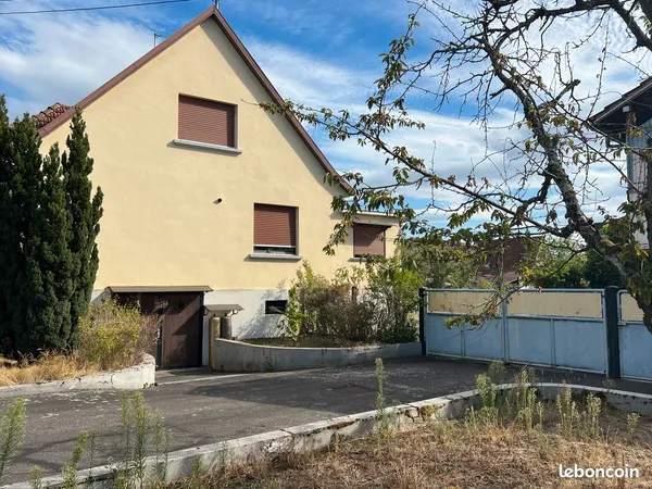 Maison 100m² avec dépendance à Haguenau, terrain de 10 ares