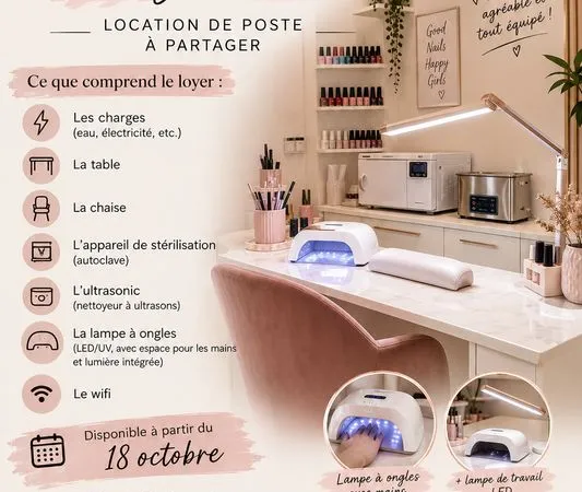 Espace ongulaire á louer