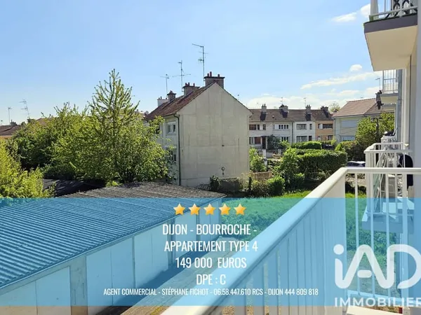 Appartement 4 pièces 66 m²