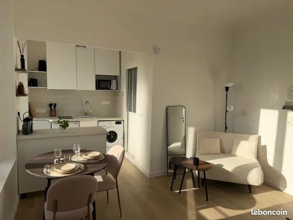 Studio meublé entièrement équipé - Hyper centre Troyes - 26 m²