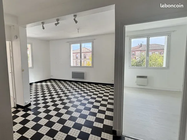 Appartement T3 + cellier à louer centre Castelsarrasin