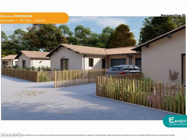 Maison neuve Climatisée à l'année