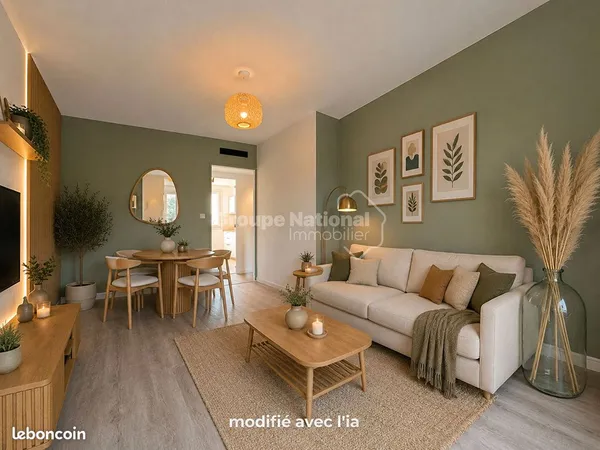 Appartement 3 pièces 62 m²