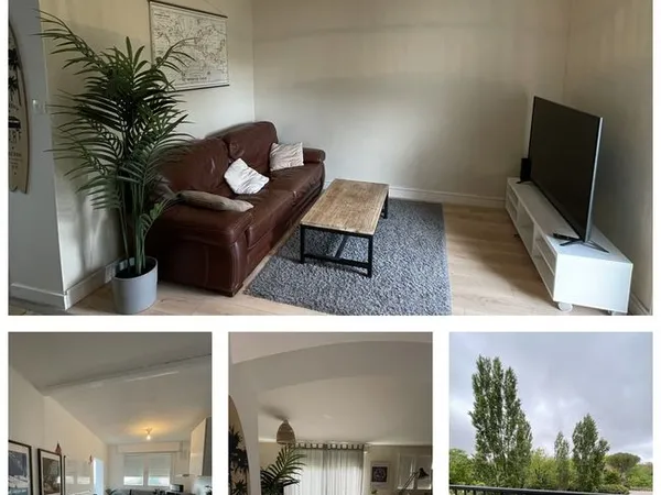 Appartement T3 - 84m2 - Balcon Plein Sud + Garage et parking privé