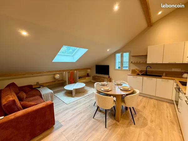 Appartement meublé T3 - Morbier - 2 chambres - Climatisé