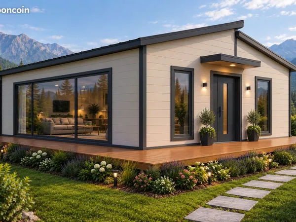 Vend maison mobile extensible