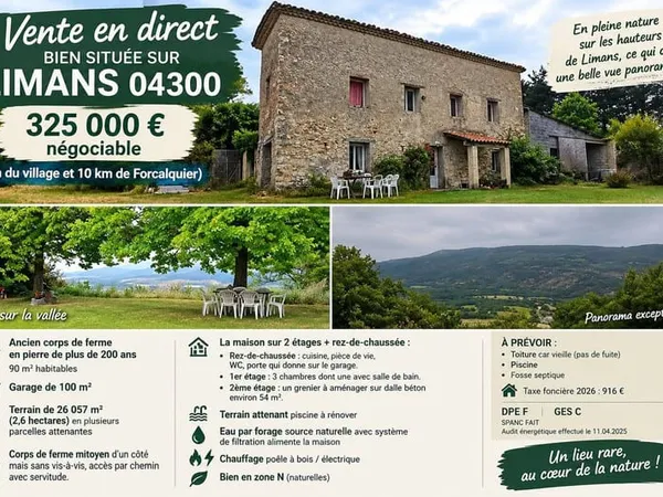 Maison 1 pièce 90 m²