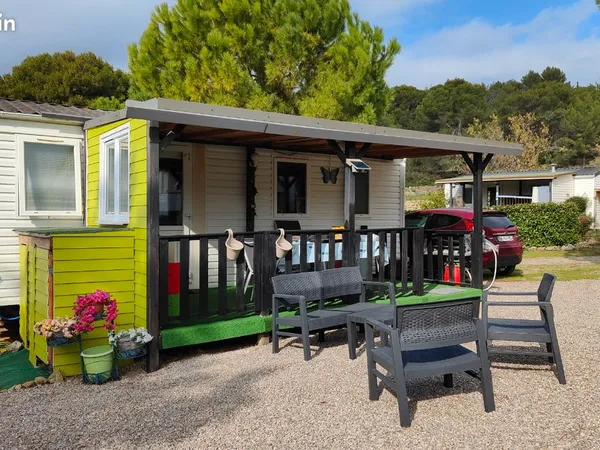 Vends joli mobil-home au calme