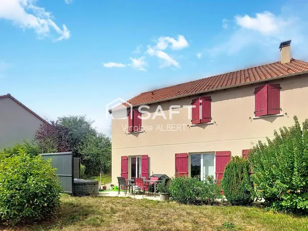 Aube (57580) — Charmante maison familiale de 136 m² à 15 min de Metz